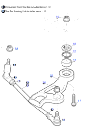 Tow Bar - Front