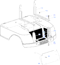 Body - Seat Mont Access Cover