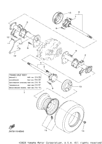 Rear Axle & Wheel