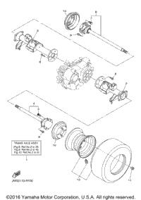 Rear Axle & Wheel