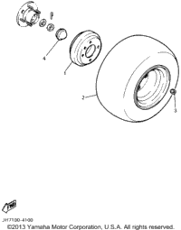 Rear Wheel Jh7-100301 Up