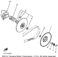 Secondary Sheave 100101_