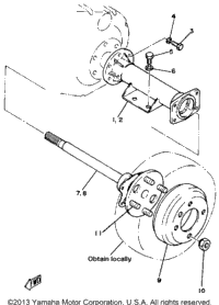 Rear Axle Wheel