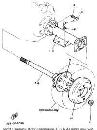 Rear Axle Wheel