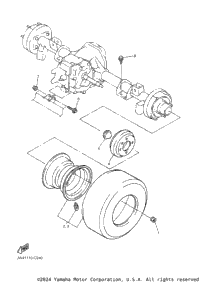Rear Axle Mount Wheel