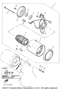 Electric Motor Jf3-400101 Up