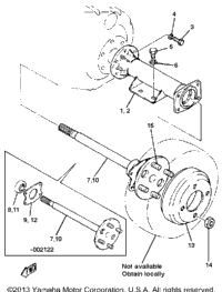 Rear Axle Wheel