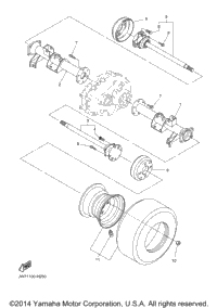 Rear Axle Wheel