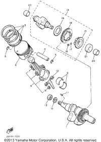 Crankshaft Piston
