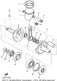 Crankshaft Piston