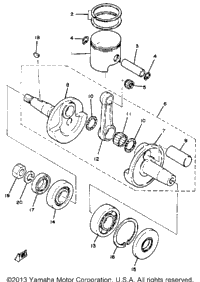 Crankshaft Piston