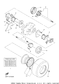 Rear Axle & Wheel