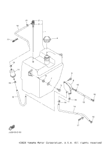 Fuel Tank Ju7-300301 Up