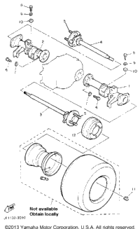 Rear Axle Wheel