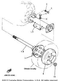 Rear Axle Wheel