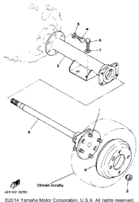 Rear Axle Wheel