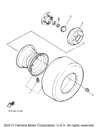 Rear Wheel Jf3-401801 Up