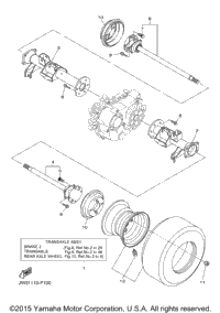 Rear Axle & Wheel