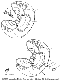 Rear Axle Wheel