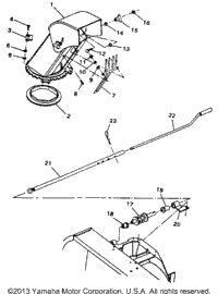 Optional Snowblower Chute