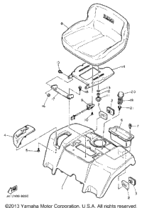 Seat Rear Body