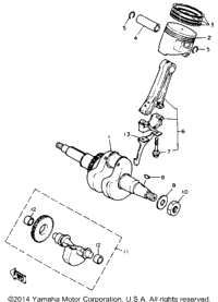 Crankshaft Piston