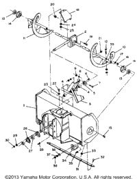 Optional Snowblower Frame