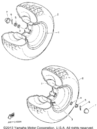 Rear Axle Wheel