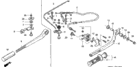 Handlebar@Throttle Cable