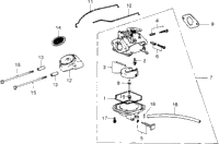 Carburetor + Air Guide