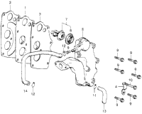 Inlet Manifold + Thermostat