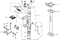 Swivel Case + Swivel Shaft
