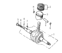 Crankshaft & Pistons