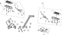 Foot Rest (Pedal Brake)