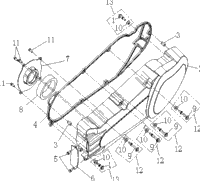 Left Side Cover Assy