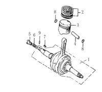 Crankshaft & Pistons