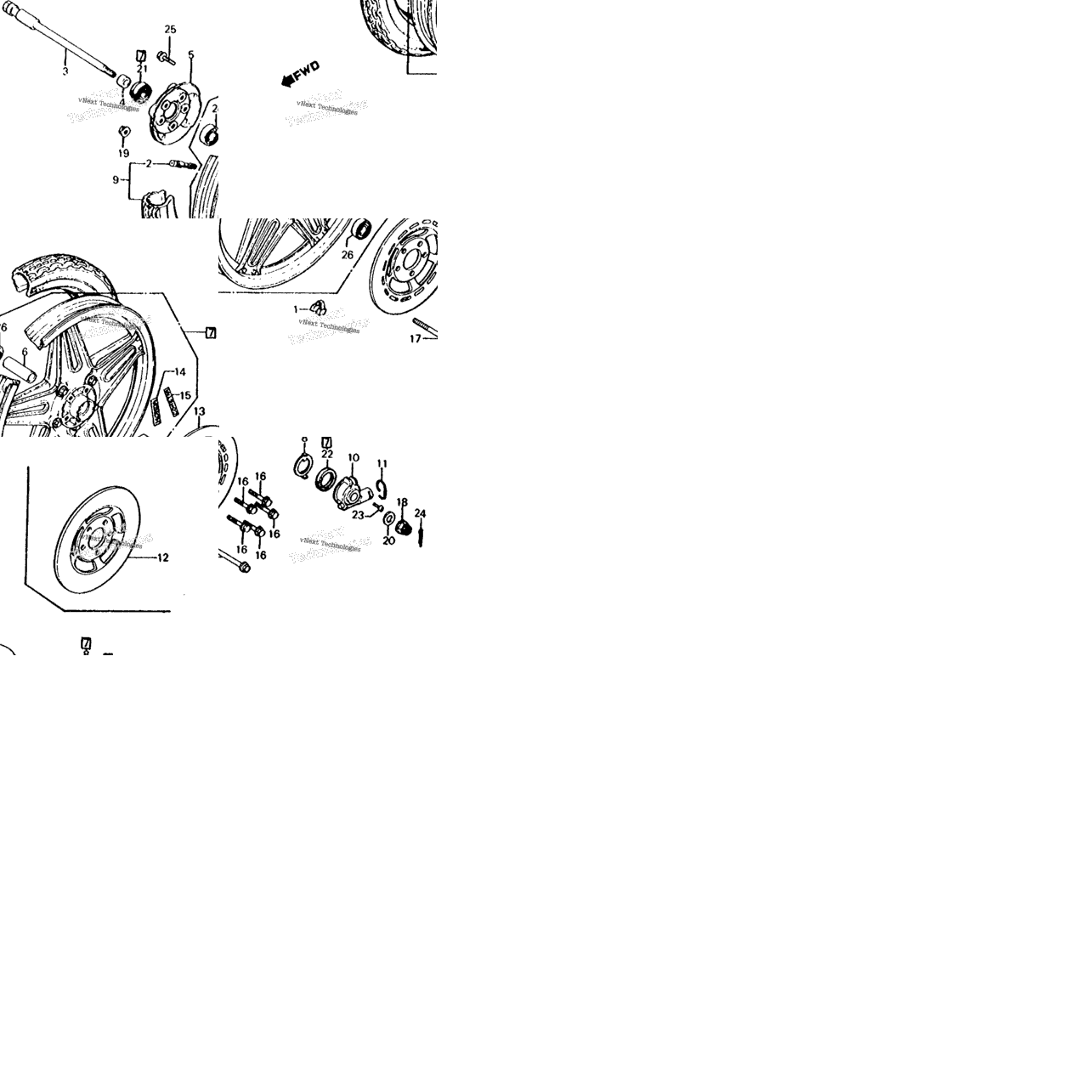 Front Wheel + Disc