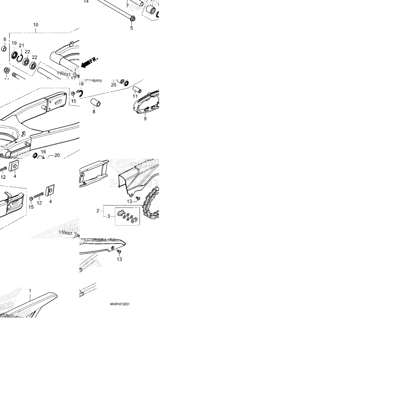 Swingarm (Cbr500ra'22/'23)