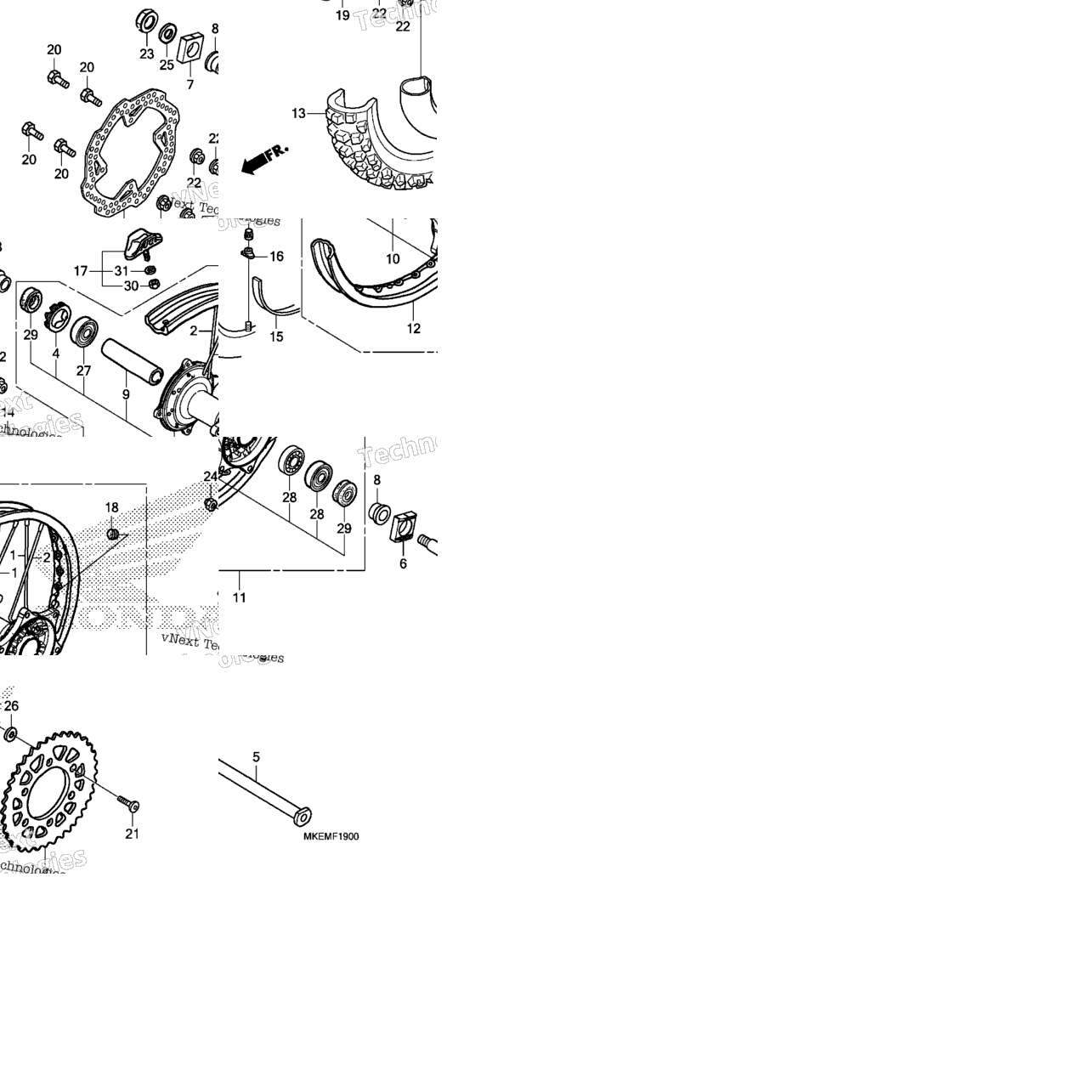 Rear Wheel