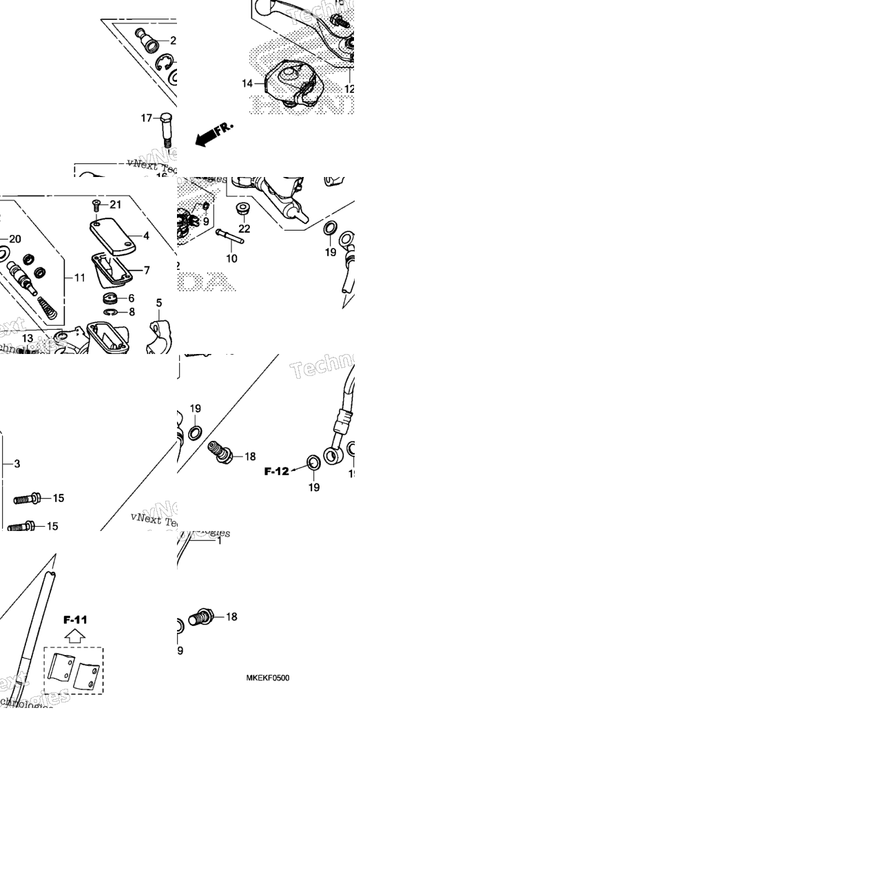 Front Brake Master Cylinder