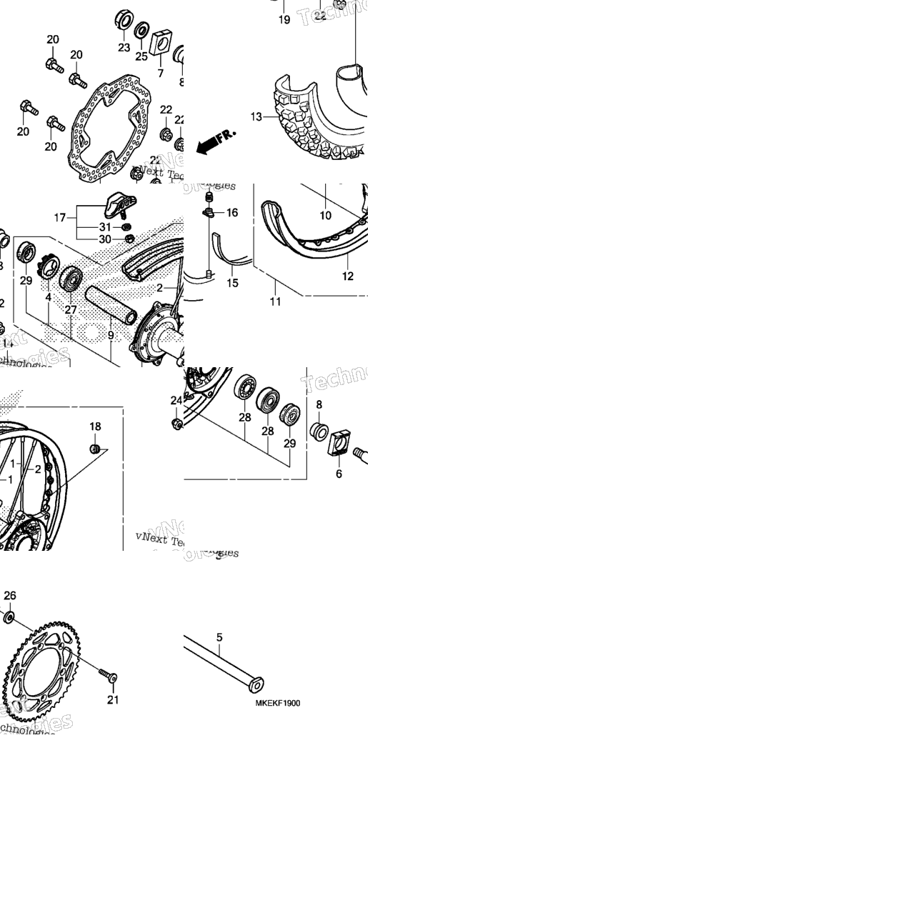 Rear Wheel