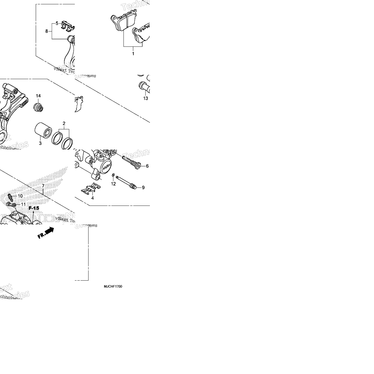 Rear Brake Caliper (1)