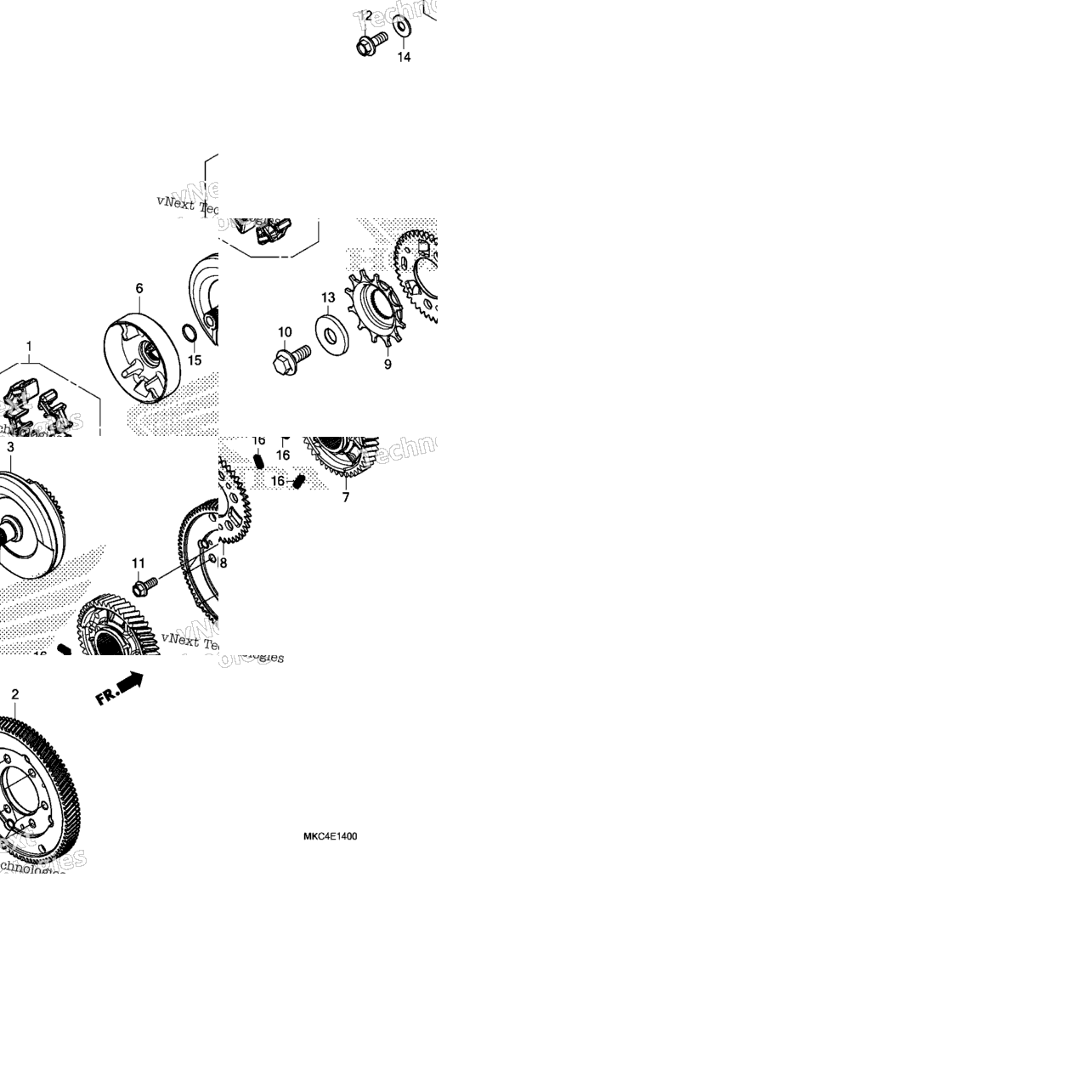 Primary Drive Gear
