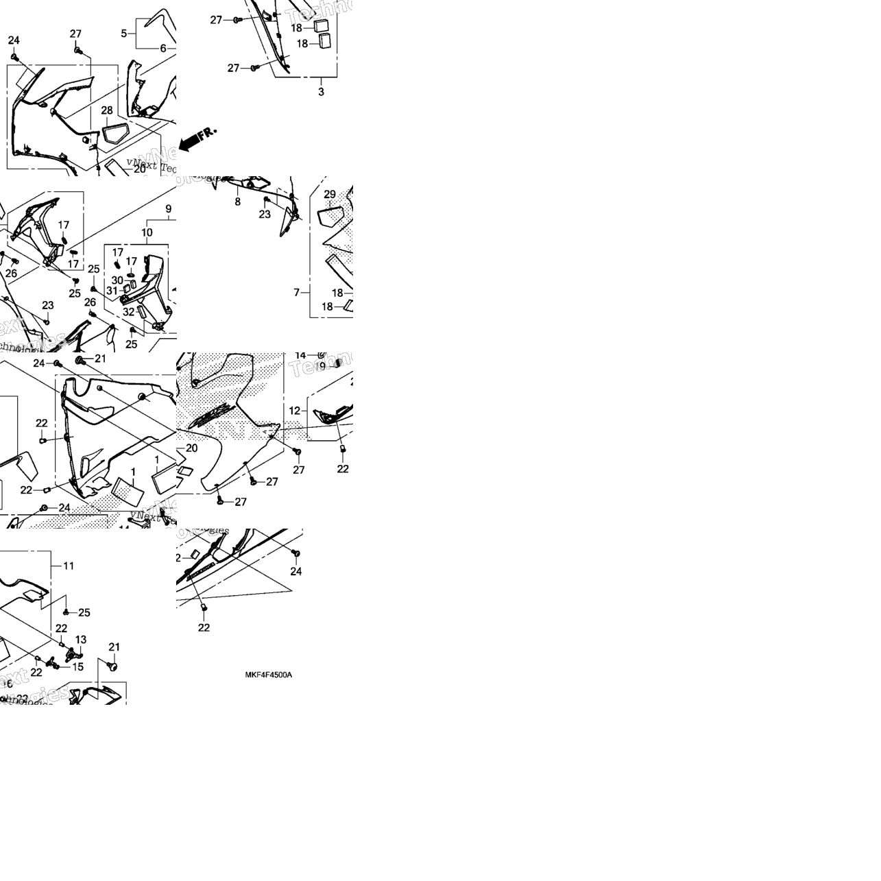 Middle Cowl