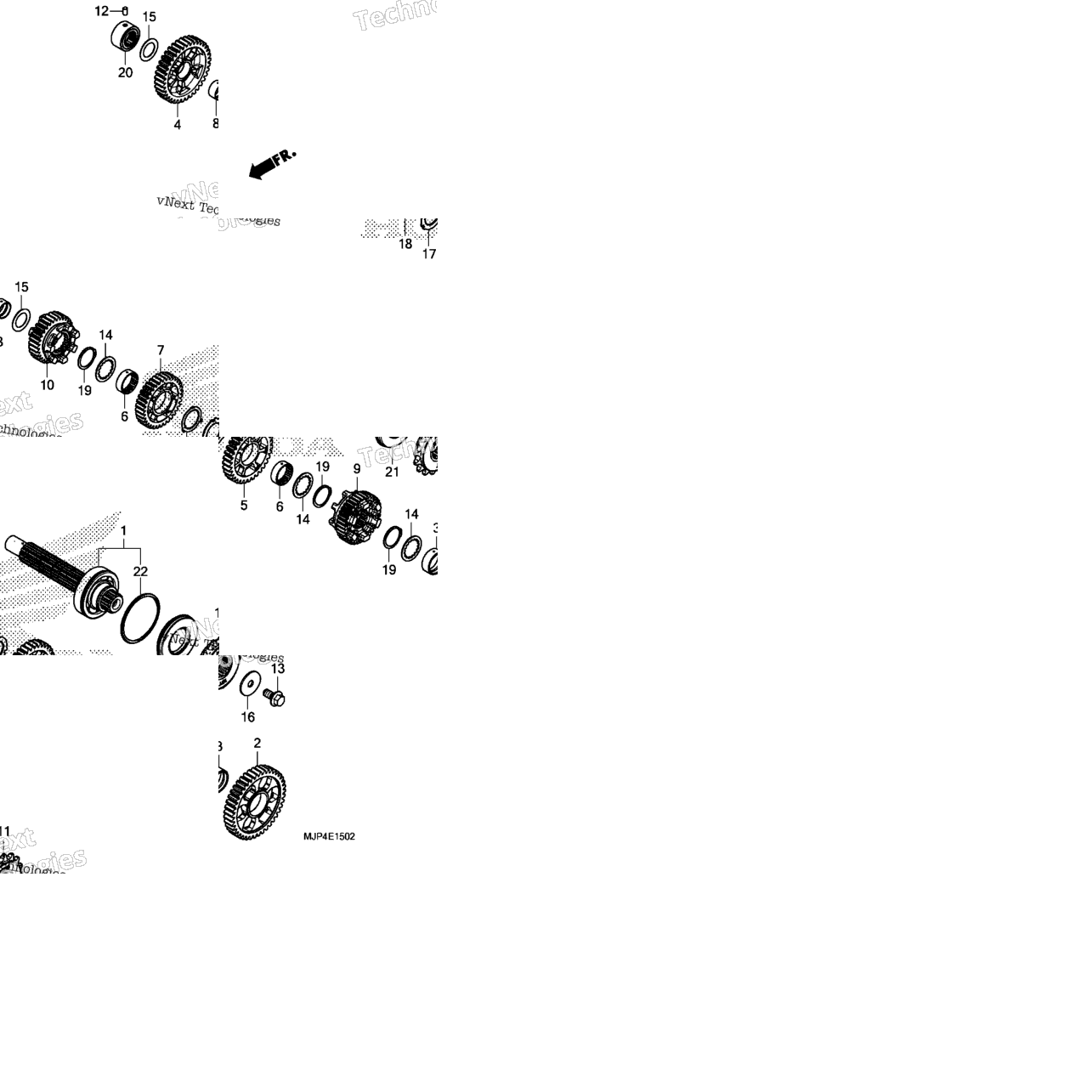Transmission (Countershaft) (2)