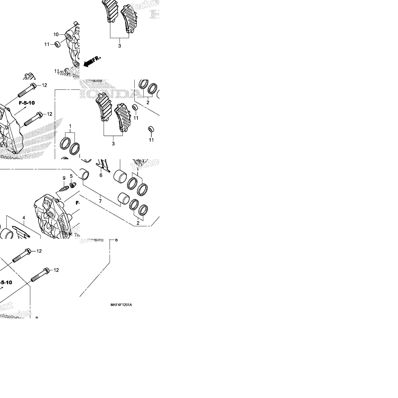 Front Brake Caliper (2)