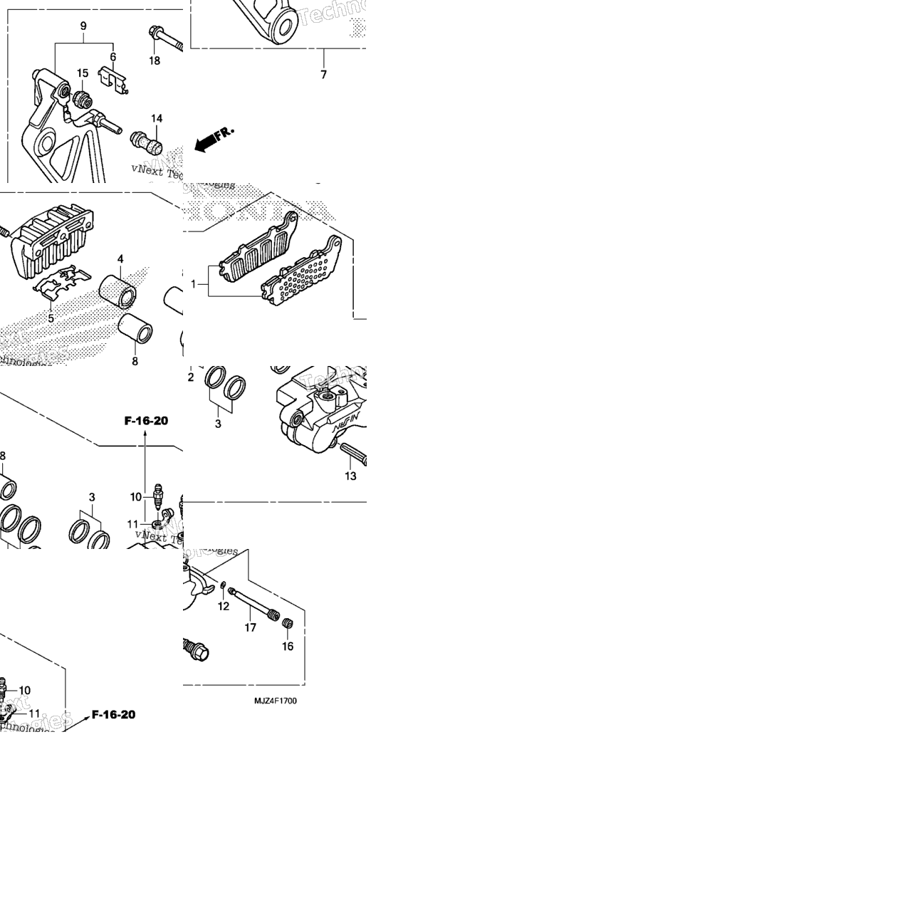 Rear Brake Caliper