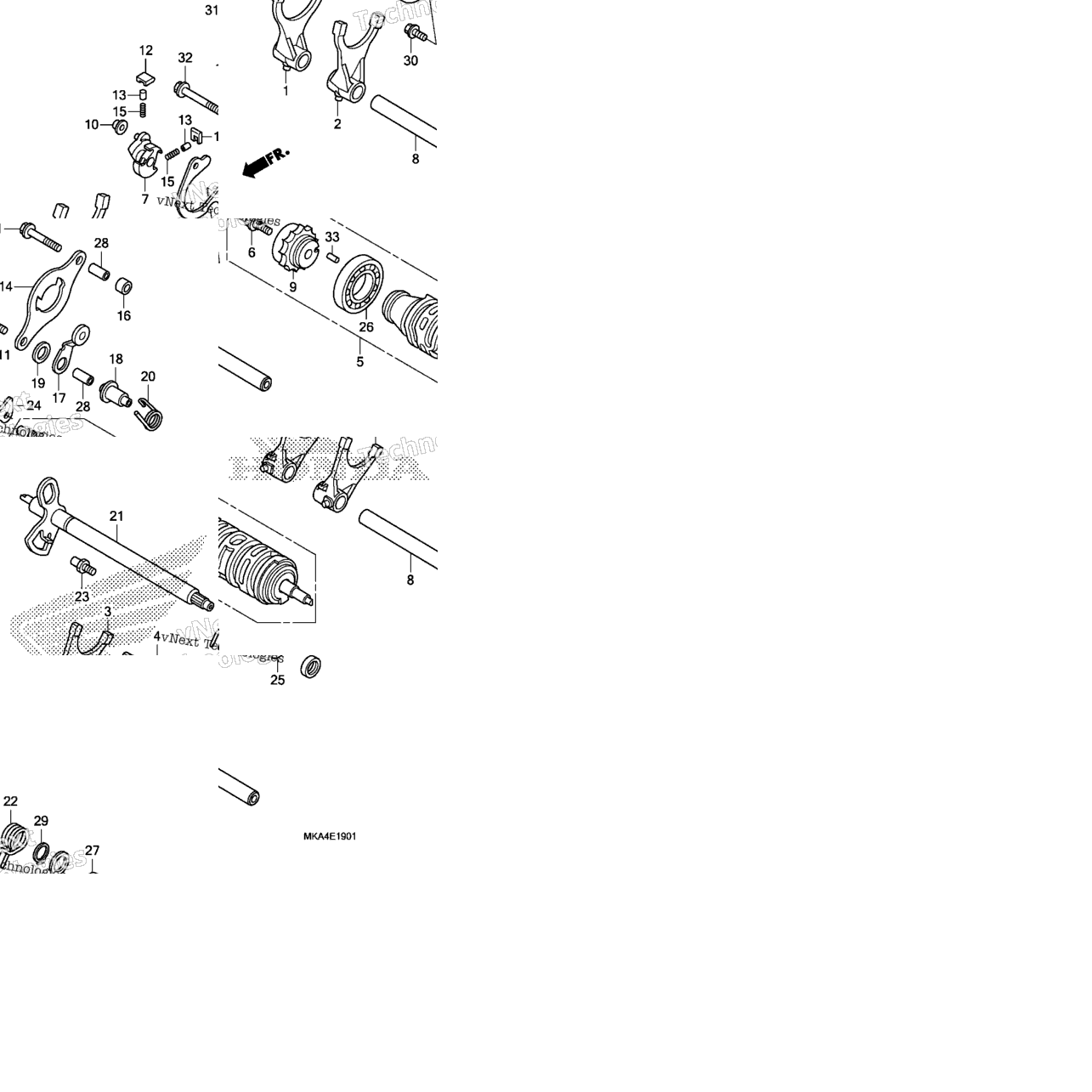 Gearshift Drum (2)