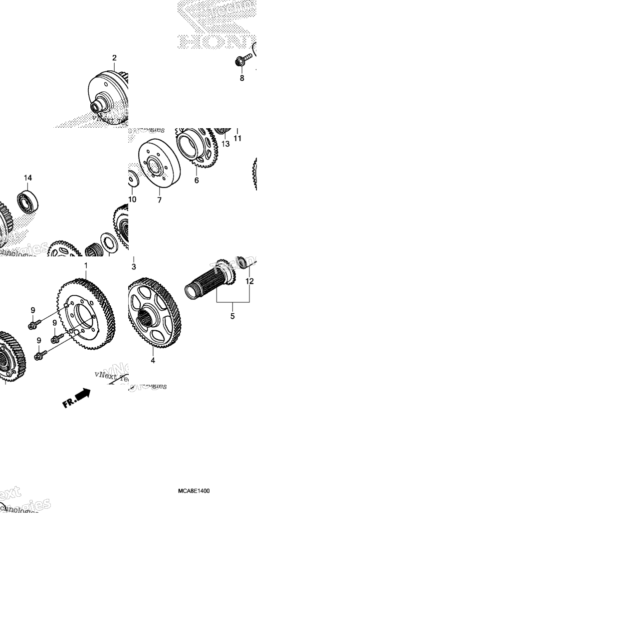 Primary Drive Gear