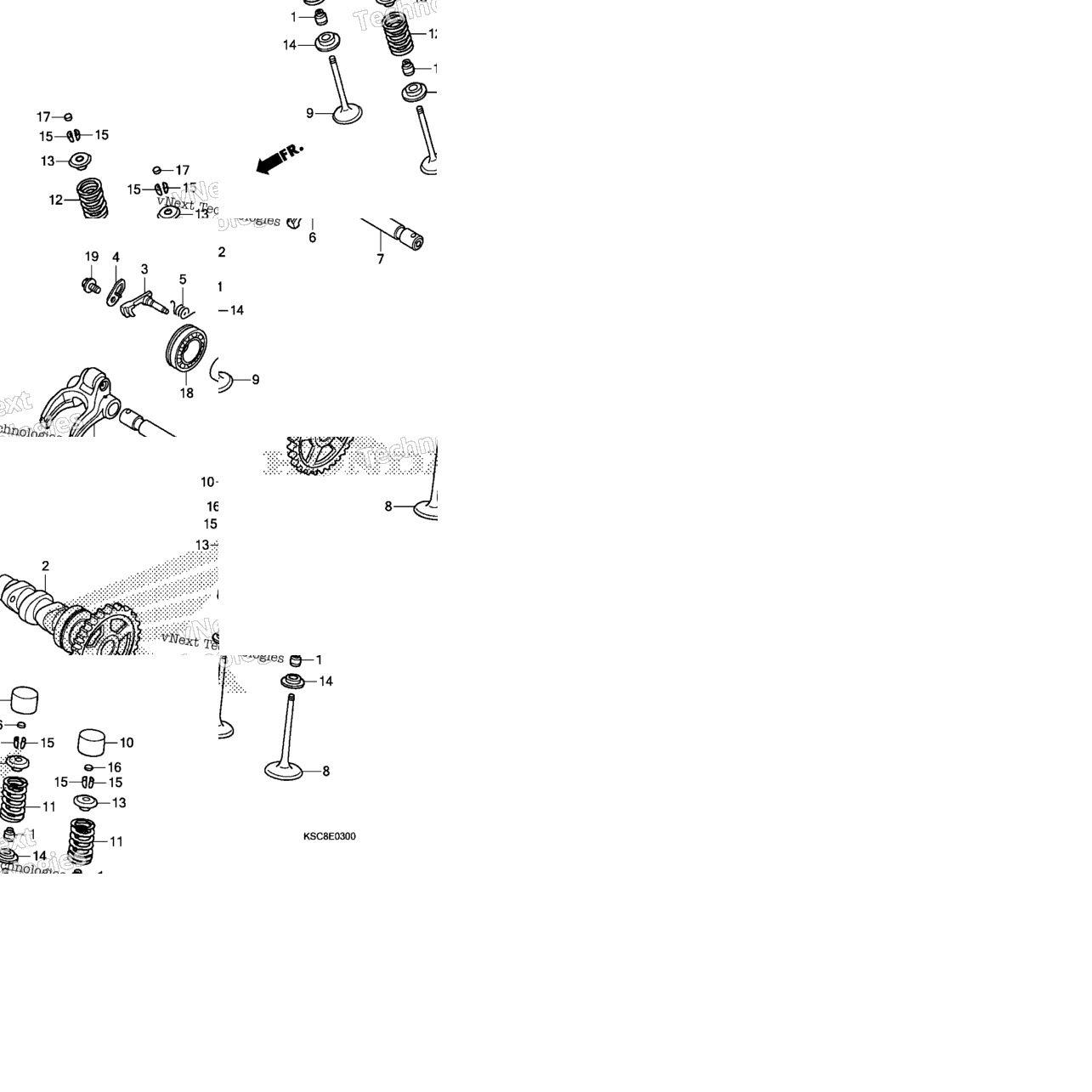 Camshaft + Valve